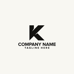 K logo design