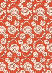 Elegant Floral Tile Pattern Beautiful Ornaments Abstract Seamless Pattern Moroccan Style