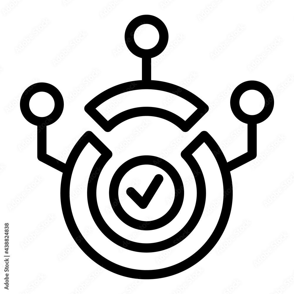 Poster scheme relationship icon. outline scheme relationship vector icon for web design isolated on white b