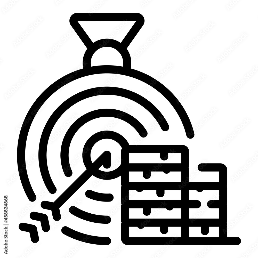 Poster relationship target icon. outline relationship target vector icon for web design isolated on white b