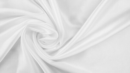 Fototapeta premium white fabric texture background, abstract