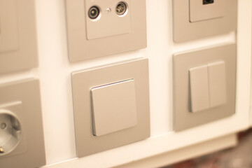 Store socket switch display