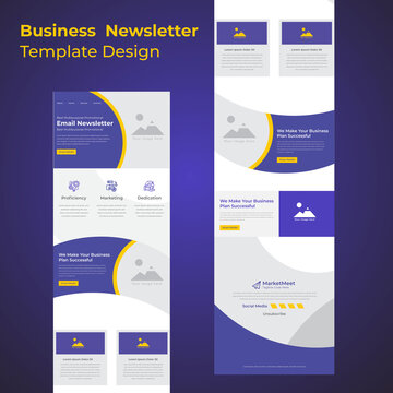 Multipurpose Corporate Business Campaign Promotional Mailchimp Email Template Design