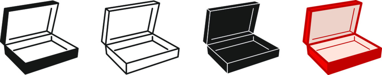 container box  icon , vector 
