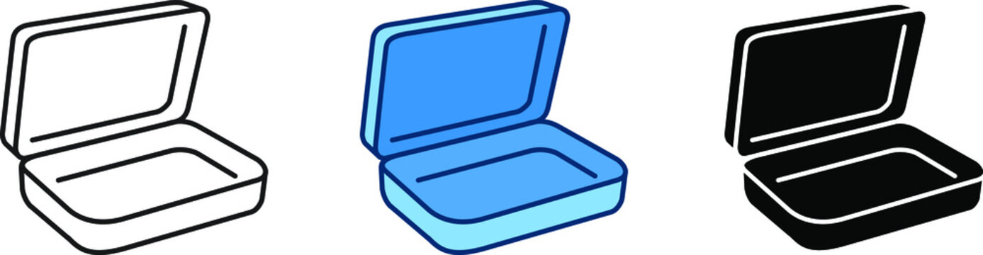 container box  icon , vector 
