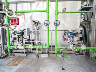 Control valve for control flow and pressure of process condition such water, steam and gas which popular apply to install in industrial, power plant, oil and gas with closed up.