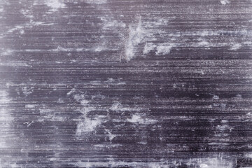 Macro mineral stone Selenite on black background