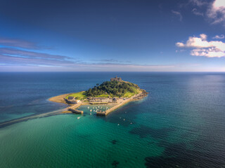 St MIchaels Mount in Cornwall, England