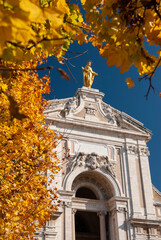 Italy, Assisi, basilica of saint Mary of angels