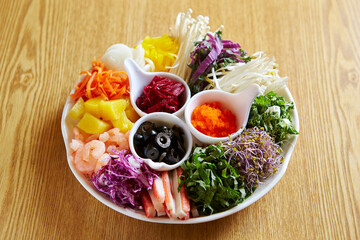 Vietnamese Spring Rolls,various vegetables 