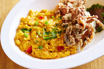rice with chicken