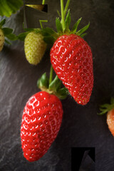Strawberries close up