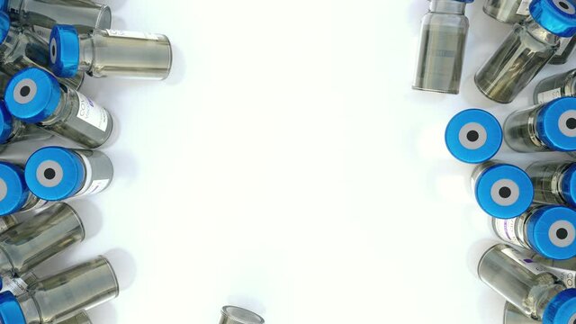 Vaccine Top View For Logo Reveal