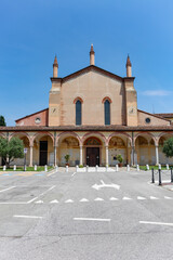 Santa Maria delle Grazie medieval city historic center and renaissance palaces court of gonzaga
