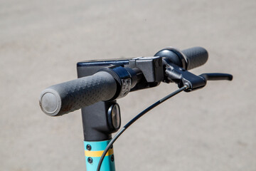 electric scooter for city driving, environmentally friendly mode of transport