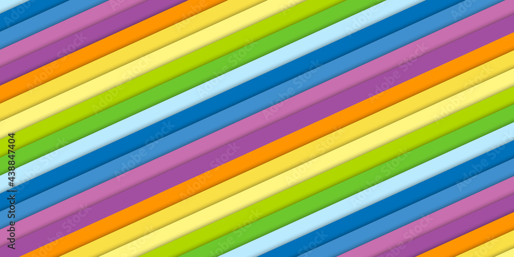 Poster rainbow lines colorful background. abstract rainbow background. rainbow curve background.