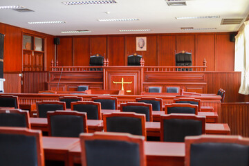 Courtroom of the Court of Justice