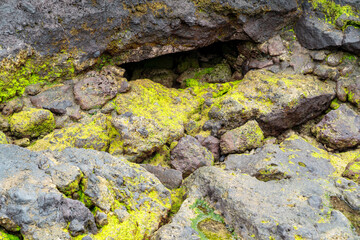 Volcanic rocks at Weizhou Island, Beihai, Guangxi Province, China