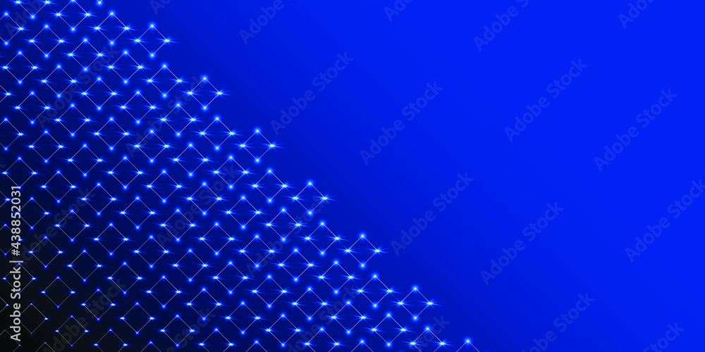 Poster squares pattern. abstract geometric background with simple squares elements. technology or science d