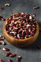 Raw Red Organic Cattle Kidney Beans