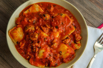 Cheese Ravioli Vodka Sauce