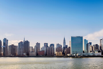 Fototapeta premium New York Downtown Manhattan Buildings