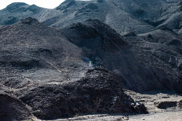snow covered mountains