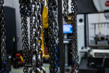 chains on workshop