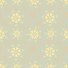 seamless pattern with floral