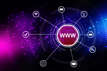 Digital Abstract technology background,2d illustration