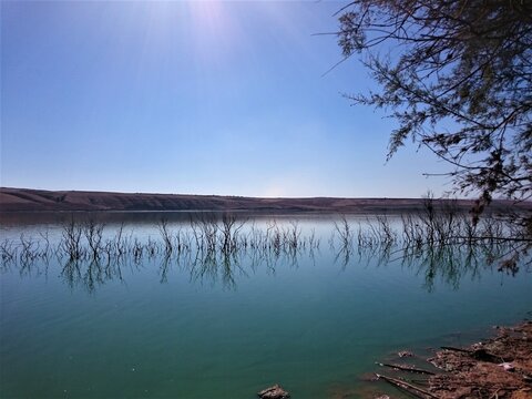 lac oum el ghlaz, algerie