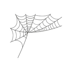 Cobwebs. Vector graphics