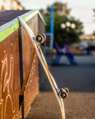 photo session on a skateboard