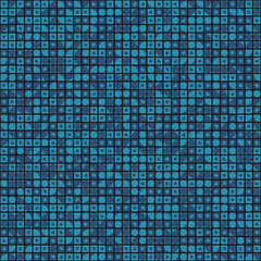 Fototapeta premium Abstract Geometric Pattern generative computational art illustration