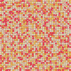 Abstract Geometric Pattern generative computational art illustration