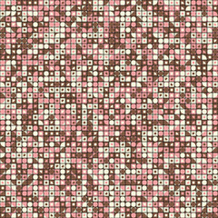 Fototapeta premium Abstract Geometric Pattern generative computational art illustration