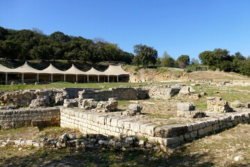 Obraz premium Le site antique du Castellas à Murviel-lès-Montpellier