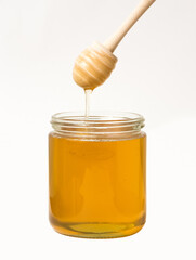 Rapshonig (Frühtracht Blüte) ungerührt im 500g Glas