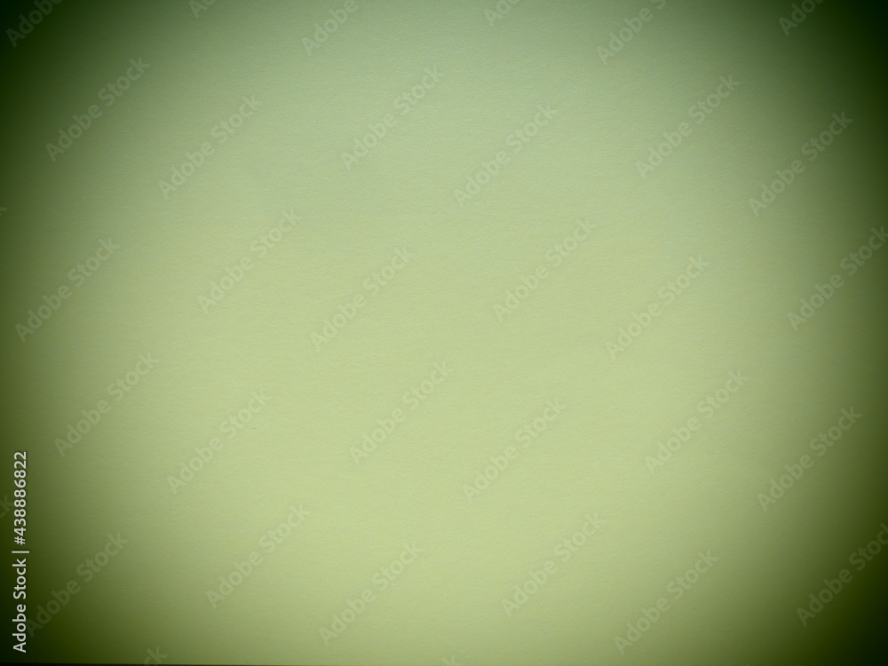 Poster light green background with dark vignetting around the edges of the image