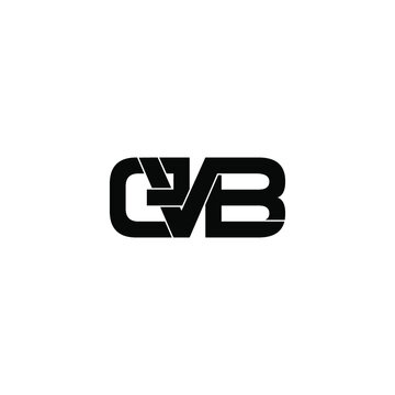 evb letter original monogram logo design