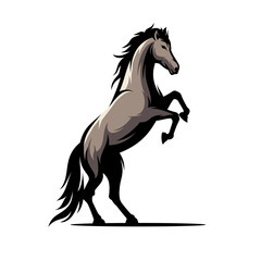 Obraz na płótnie Canvas horse logo template