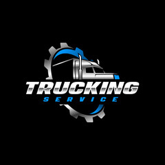 truck logo template