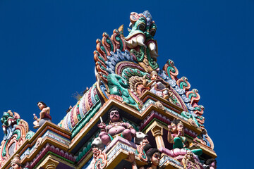 Temple in Mauritius Island