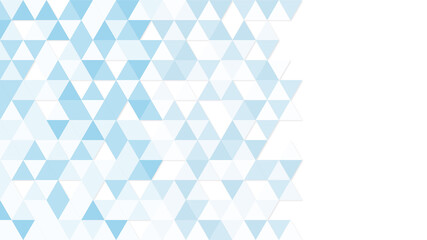 Simple background image of blue triangle