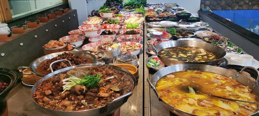 grilled chicken with vegetables