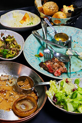 wastage of food, mostly seeing in hotels and party events.considering as a social issue
