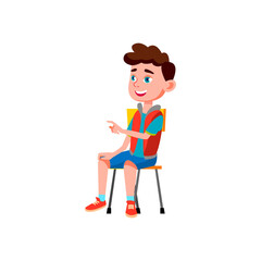 laughing caucasian boy watching comedy movie in living room cartoon vector. laughing caucasian boy watching comedy movie in living room character. isolated flat cartoon illustration