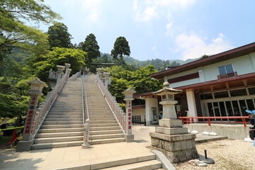 神奈川県の丹沢の大山の登山
