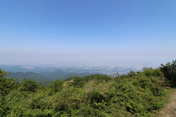 Fototapeta na wymiar 神奈川県の丹沢の大山の登山