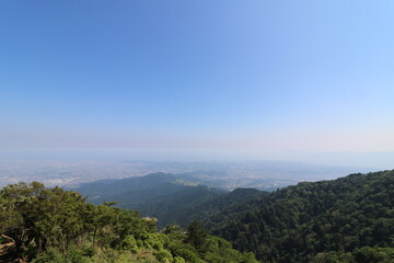 神奈川県の丹沢の大山の登山